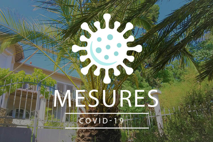 l'hôtel Les Jardins de Bormes met au point une série de mesures relatives à la COVID-19